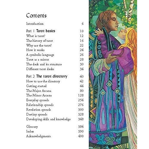 Tarot Bible: The Definitive Guide to the Cards and Spreads - Sarah Bartlett (uusi kansikuva) - Tarotpuoti