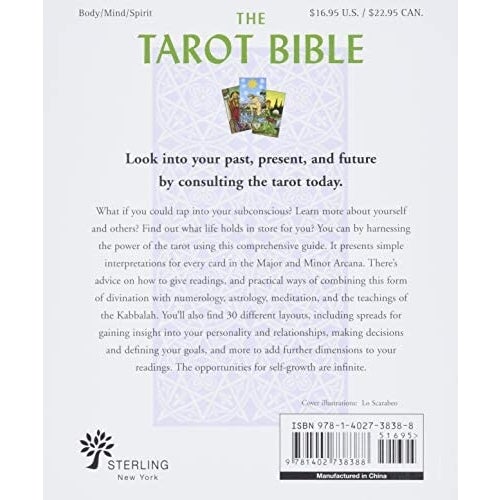 Tarot Bible: The Definitive Guide to the Cards and Spreads - Sarah Bartlett (uusi kansikuva) - Tarotpuoti