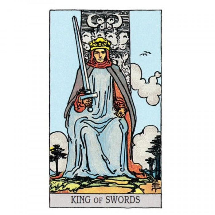 Tarot of A.E. Waite (blue) pocket version svenskt (ruotsinkielinen) - Tarotpuoti