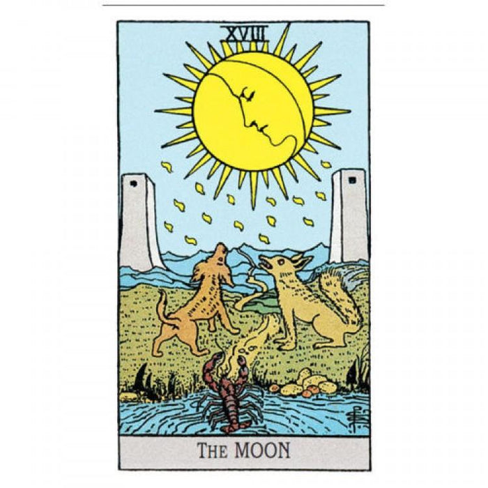 Tarot of A.E. Waite (blue) pocket version svenskt (ruotsinkielinen) - Tarotpuoti