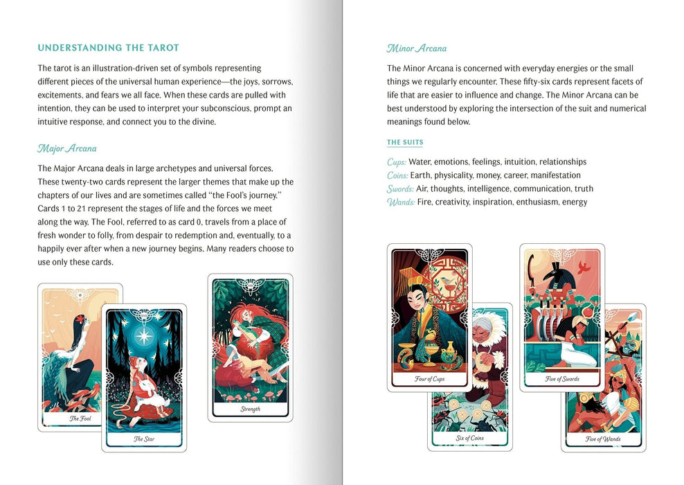 Tarot of the Divine Handbook – Yoshi Yoshitani - Tarotpuoti