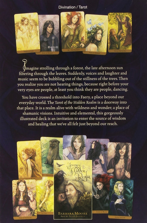 Tarot of the Hidden Realm - Julia Jeffrey, Barbara Moore - Tarotpuoti