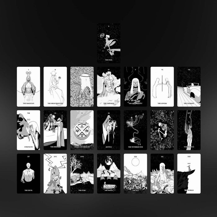 Tarot of the Holy Spectrum: Color Me Edition - Chase Voorhees (Indie import) UUTUUS 2023 - Tarotpuoti