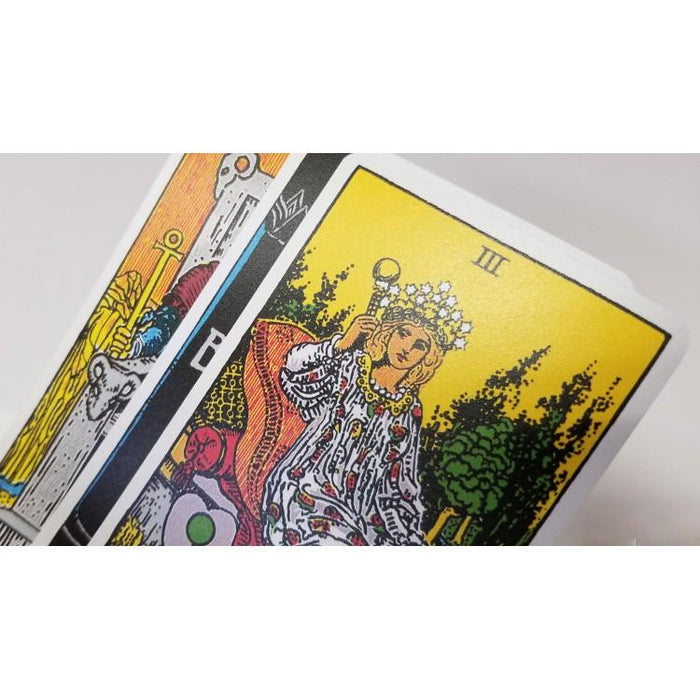 The 100% Plastic Rider Tarot Cards Deck - Tarotpuoti