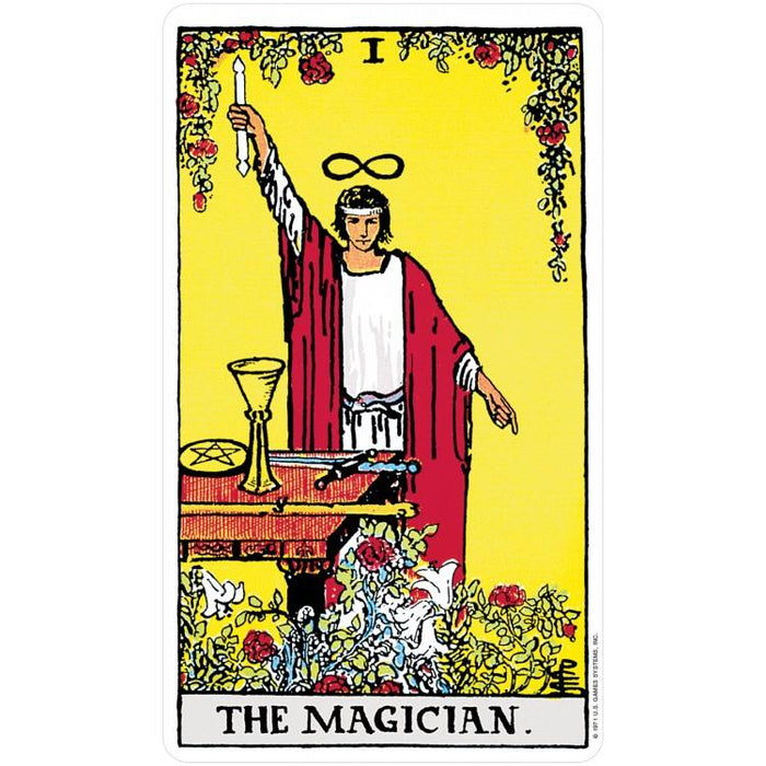 The 100% Plastic Rider Tarot Cards Deck - Tarotpuoti