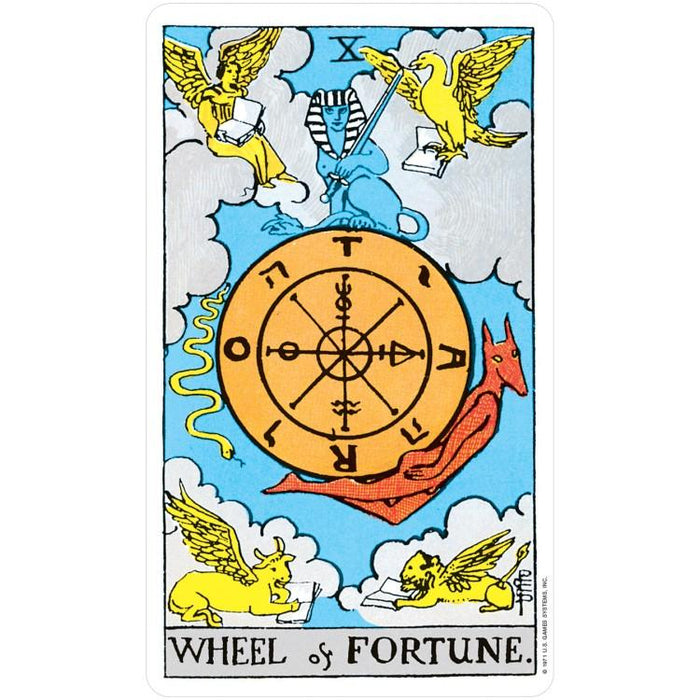 The 100% Plastic Rider Tarot Cards Deck - Tarotpuoti