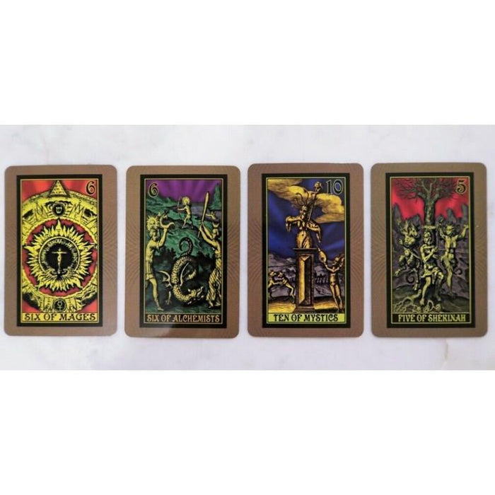 The AlcheMystic Woodcut Tarot - Tarotpuoti