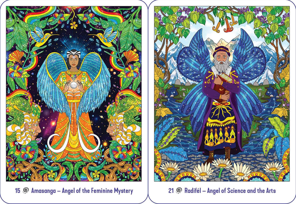 The Amazonian Angel Oracle: Working with Angels, Devas, and Plant Spirits - Howard G. Charing - Tarotpuoti