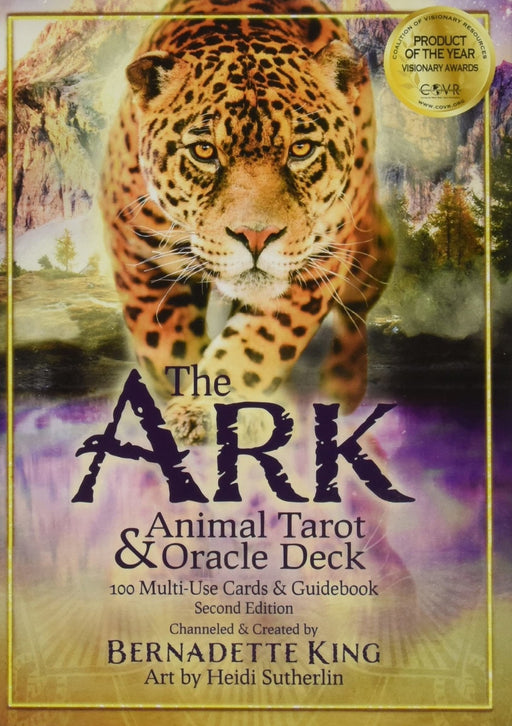 The Ark Animal Tarot & Oracle Deck - Second Edition: 100 Animal Multi-Use Cards & Guidebook Normaaliversio - Tarotpuoti