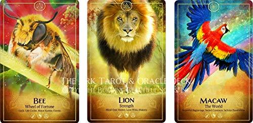 The Ark Animal Tarot & Oracle Deck - Second Edition: 100 Animal Multi-Use Cards & Guidebook Normaaliversio - Tarotpuoti