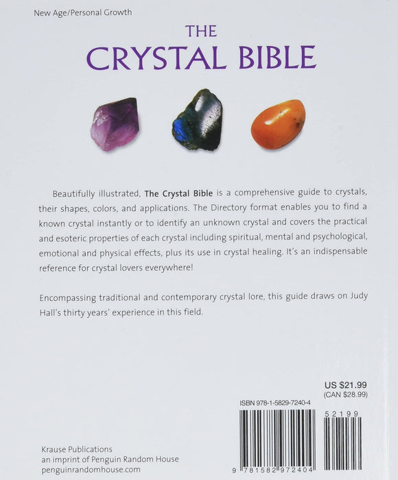 The Crystal Bible - Judy Hall - Tarotpuoti