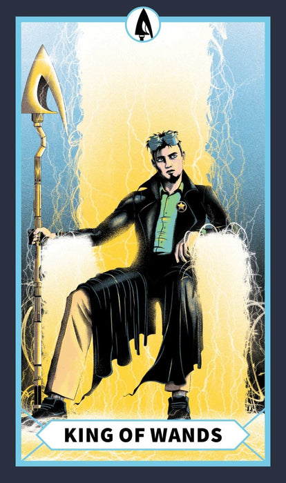 The DC Tarot Deck and Guidebook Hardcover – Casey Gilly, 17th & Oak - Tarotpuoti