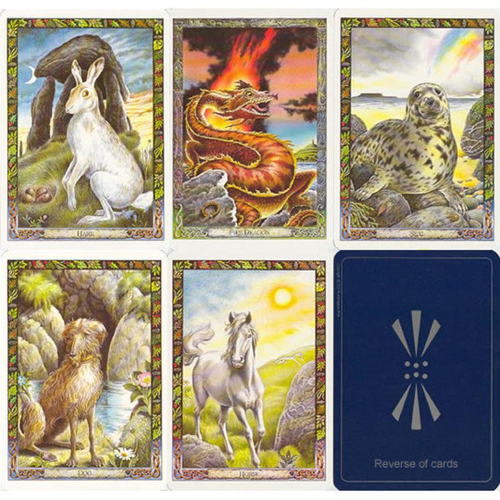 The Druid Animal Oracle (kirja ja kortit) - Philip & Stephanie Carr-Gomm - Tarotpuoti