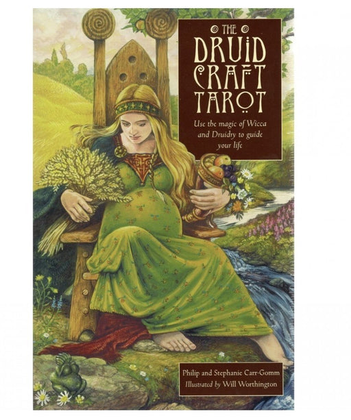 The Druid Craft Tarot - Philip And Stephanie Carr-Gomm. Kortit + Kirja - Tarotpuoti