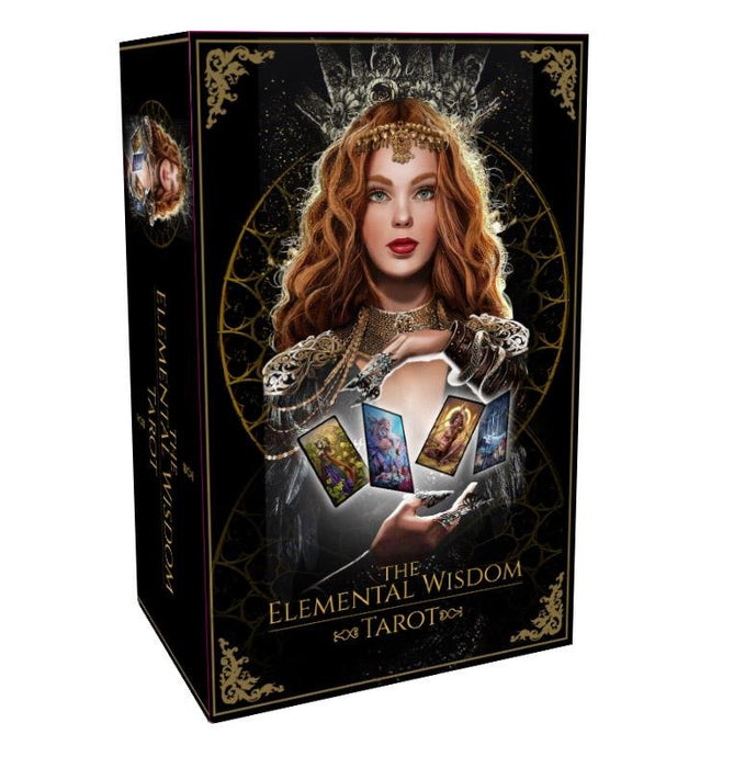 The Elemental Wisdom Tarot - laminoidut, mustat reunukset - Tarotpuoti