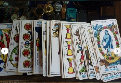 The Epinal Tarot Deck, Tarot d'Epinal Marseilles - Grimaud (Preloved/käytetty) - Tarotpuoti