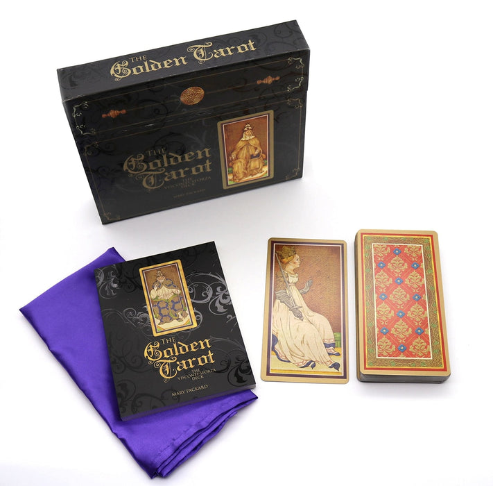 The Golden Tarot - Mary Packard UUTUUS MARRASKUU 2022! - Tarotpuoti