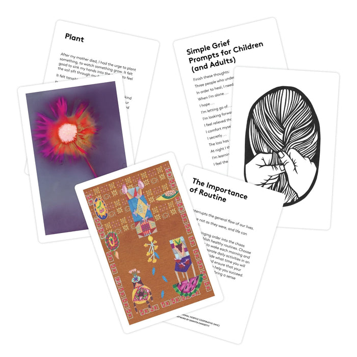 The Grief Deck - Adriene Jenik, Artists' Literacies Institute - Tarotpuoti