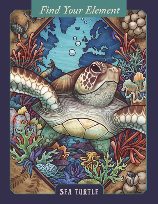 The Illustrated Bestiary Oracle Cards: 36-Card Deck of Inspiring Animals (Wild Wisdom) - Maia Toll, Kate O'Hara - Tarotpuoti
