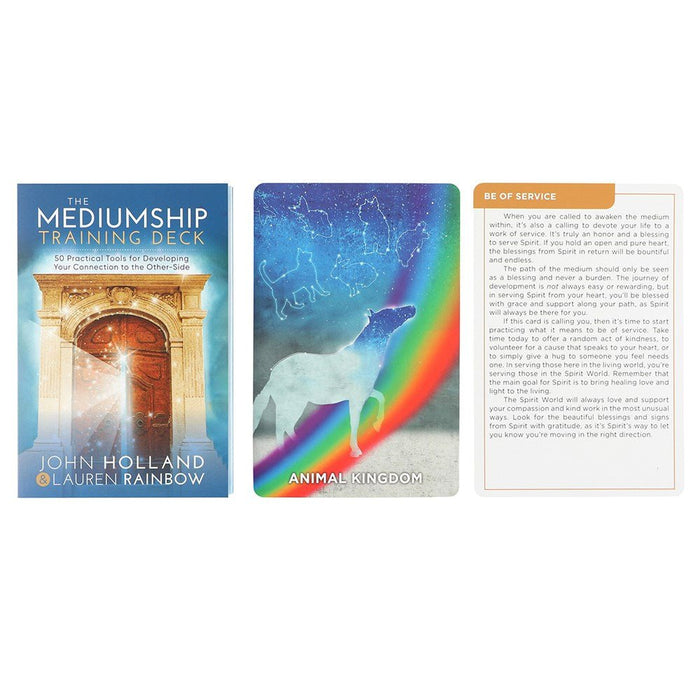 The Mediumship Training Deck - John Holland, Lauren Rainbow - Tarotpuoti