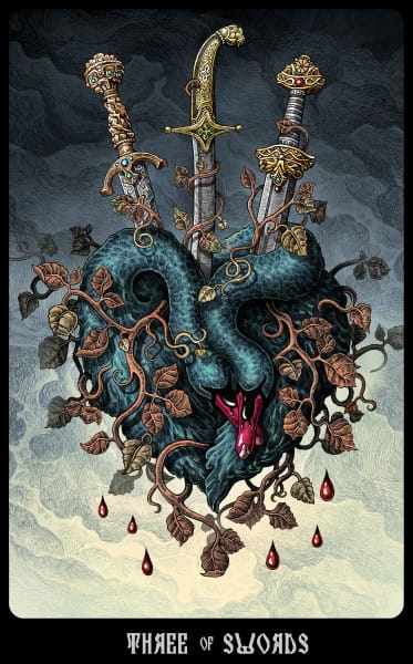 The Slavic Legends Tarot - Size 12cm, Black edges - Taroteca Studios - Tarotpuoti
