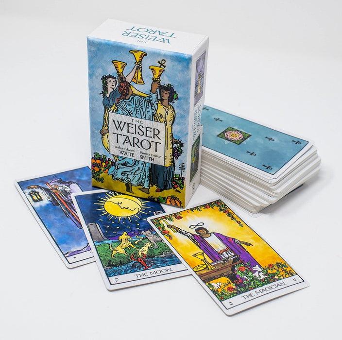 The Weiser Tarot: A New Edition of the Classic 1909 Waite-Smith Deck (78-Card Deck with 64-Page Guidebook) - Tarotpuoti