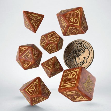 RPG Dice: The Witcher RPG Dice Set - Assorted - Q Workshop