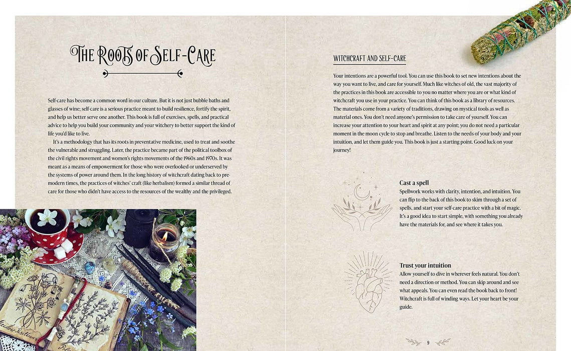 The Witch's Complete Guide to Self-Care: Everyday Healing Rituals and Soothing Spellcraft for Well-Being (Everyday Wellbeing, 7) - Theodosia Corinth - Tarotpuoti