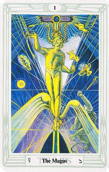 Thoth Tarot - Alesteir Crowley, Frieda Harris - Tarotpuoti