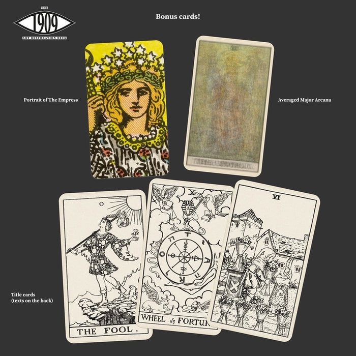 Das Kunstrestaurierungs-Tarot von 1909 - C in London (geliebt/gebraucht)