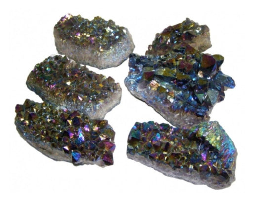 Titanium Aura Quartz iso rykelmä n.15x6cm - Tarotpuoti