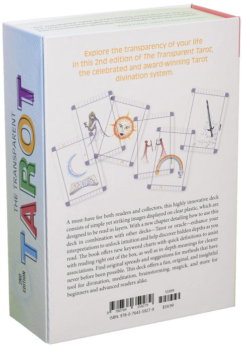 Transparent tarot 2nd edition - Emily Carding - Tarotpuoti