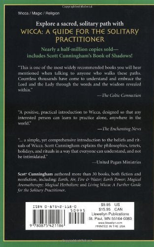 Wicca : A Guide for the Solitary Practitioner - Scott Cunningham - Tarotpuoti