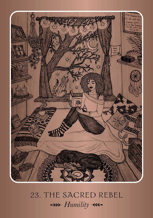 Wild Woman Oracle: Awaken Your True, Free and Soulful Self (44 cards with gilded edges and 144-page book) - Tarotpuoti