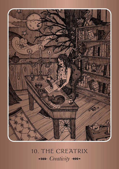 Wild Woman Oracle: Awaken Your True, Free and Soulful Self (44 cards with gilded edges and 144-page book) - Tarotpuoti