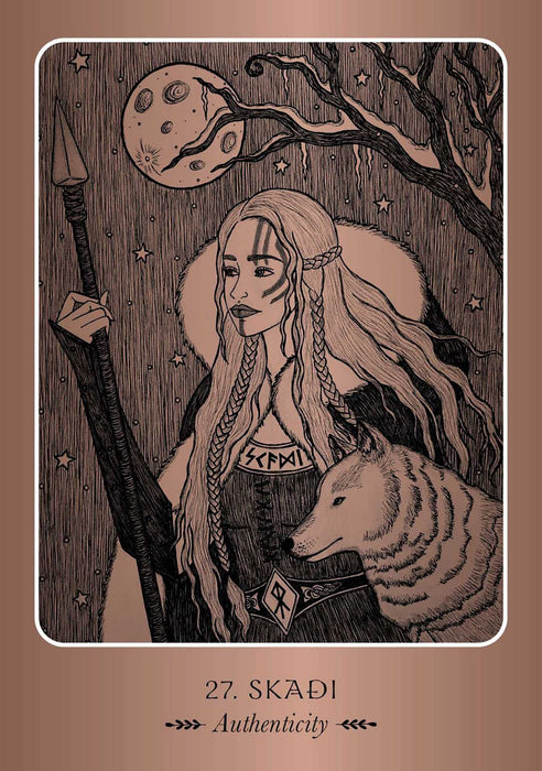 Wild Woman Oracle: Awaken Your True, Free and Soulful Self (44 cards with gilded edges and 144-page book) - Tarotpuoti